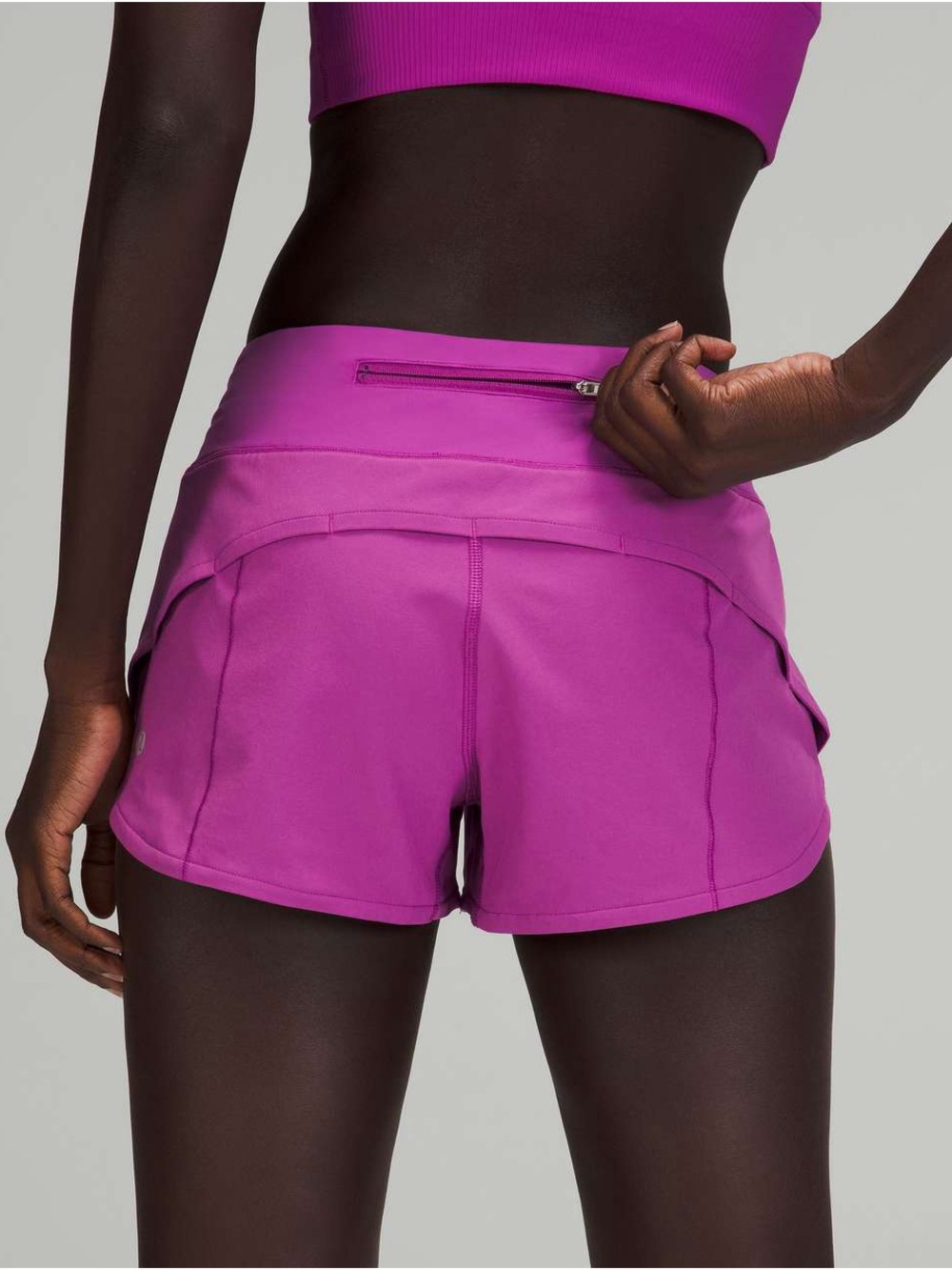 Lululemon Speed Up Short 2.5” Vintage Plum